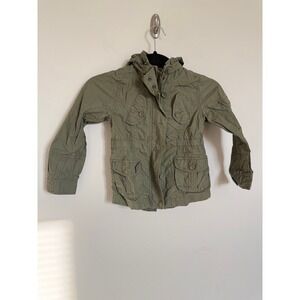 77 Kids Olive Utility Jacket Size 4T